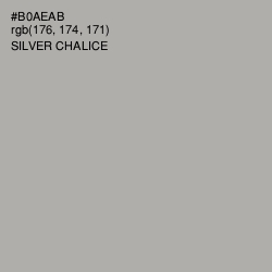 #B0AEAB - Silver Chalice Color Image